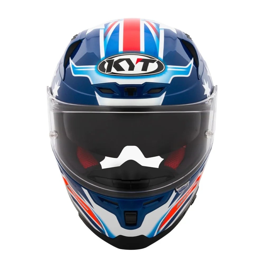 Capacete KYT Striker 2V Brock Parkes - imagem 5