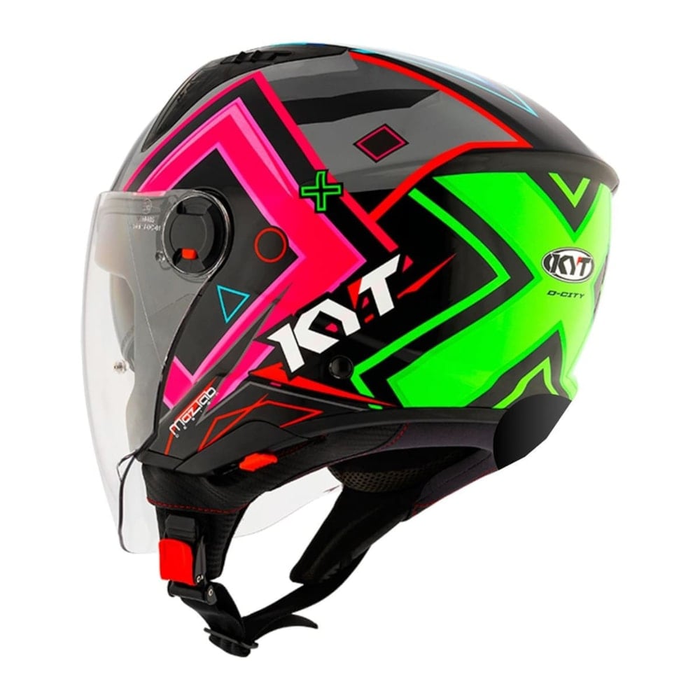 Capacete KYT D-City Ratthapark Play Replica - imagem 2
