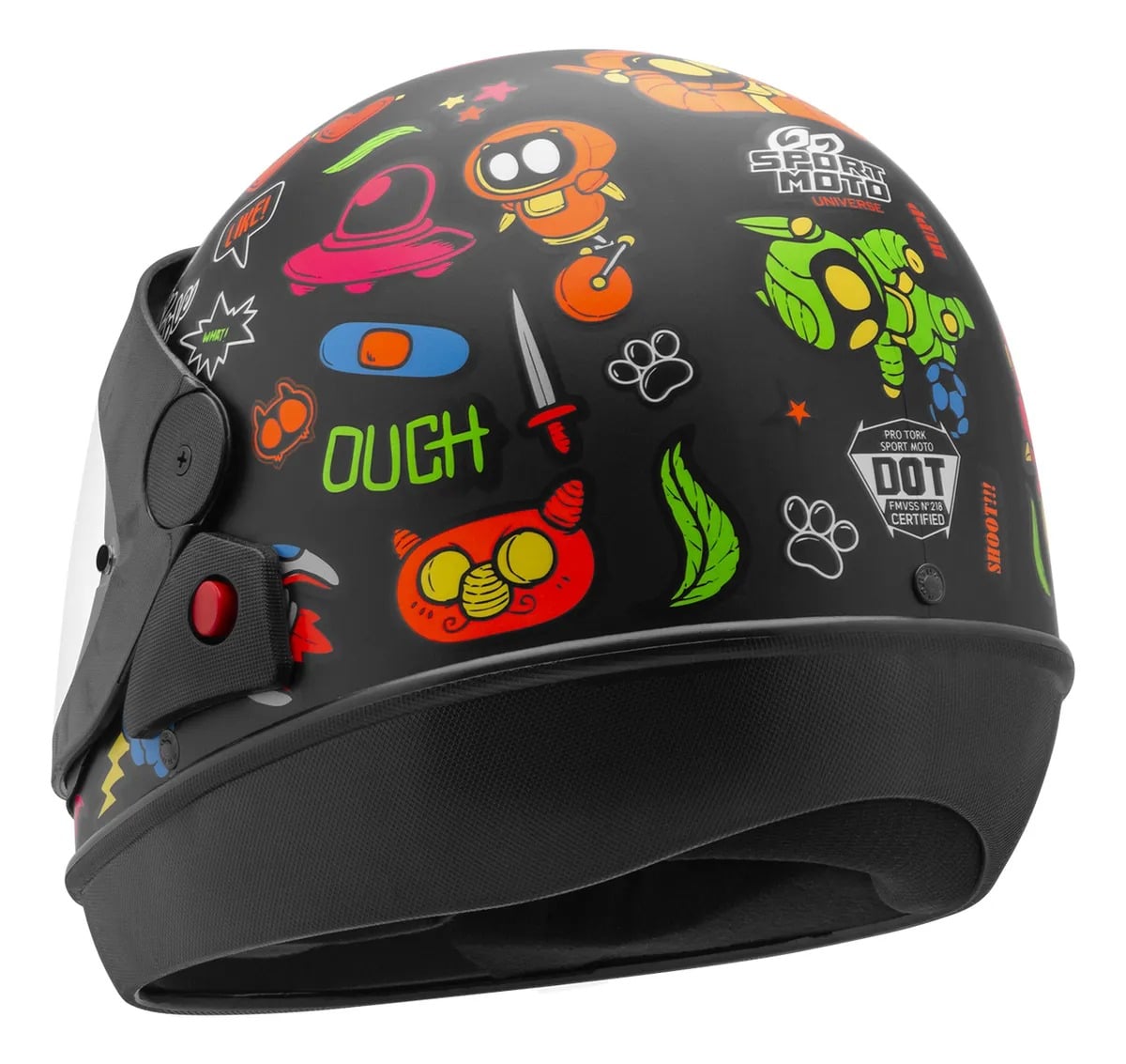 Capacete Pro Tork Sport Moto Universe - imagem 3