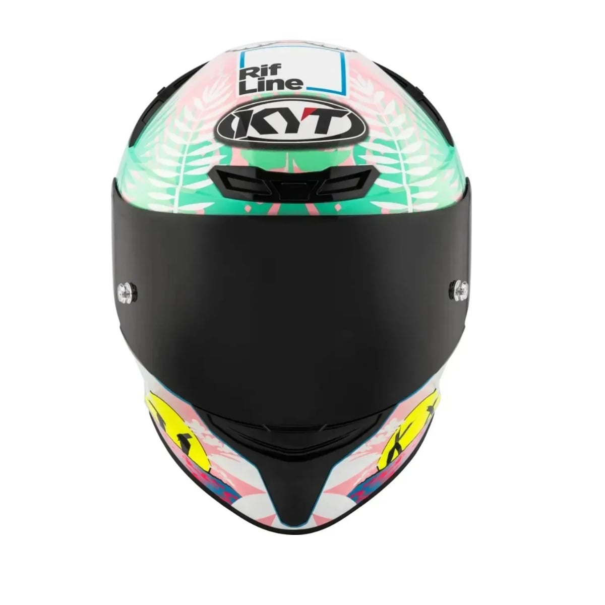 Capacete KYT TT-COURSE Riccardo Rossi Barcelona - imagem 3
